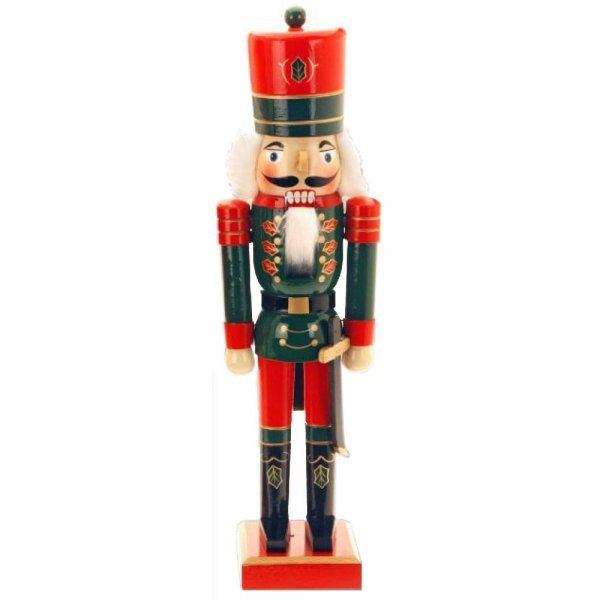 Χριστουγεννιάτικος Διακοσμητικός Μολυβένιος Στρατιώτης, με Σπαθί (25cm)